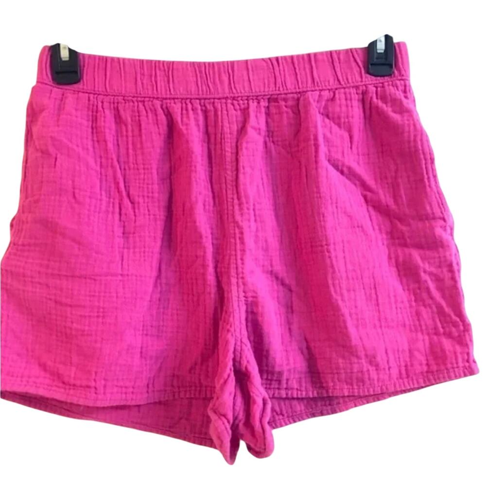 Universal Thread 100% Cotton Shorts Medium Pink Gauzy Casual Pockets